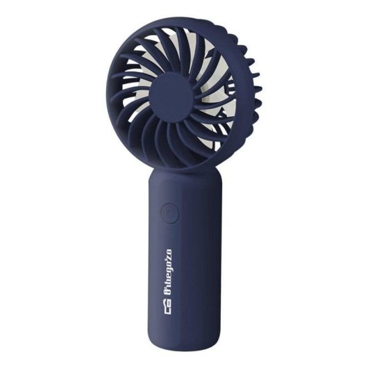 Mini Ventoinha Portátil Orbegozo HF 2100 Azul 3 Velocidades 1200mAh USB-C Ultraligeira