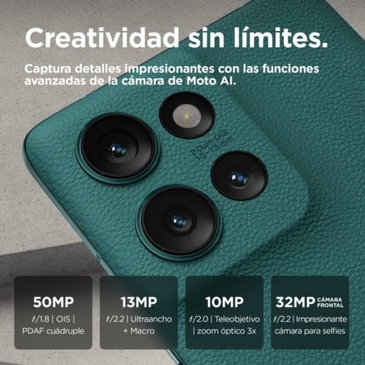 Smartphone Motorola edge 50 12GB 512GB 50MP Android 14 Verde