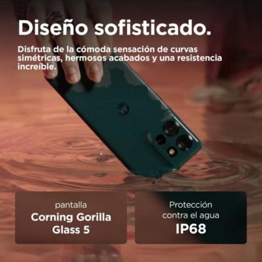 Motorola Edge 50 12GB 512GB 6.67" pOLED 5G Dual SIM Kamera IP68 NFC Android 14 Jungle Green