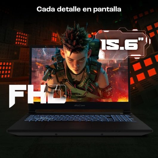 PcCom Revolt 5050 AMD Ryzen 7 260/16GB/1TB SSD/RTX 5050/15.6"