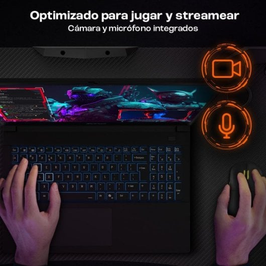 PcCom Revolt 5050 AMD Ryzen 7 260/32GB/1TB SSD/RTX 5050/15.6"