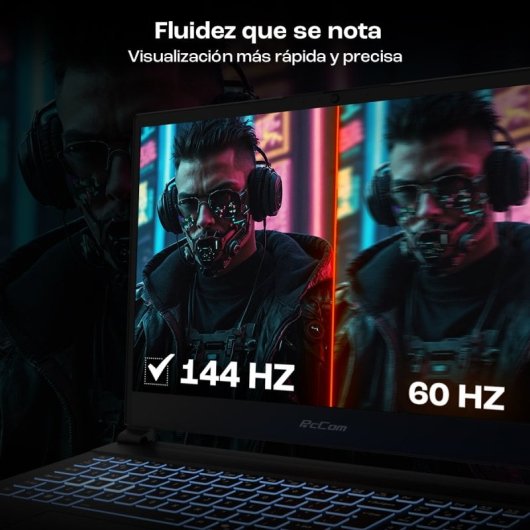 PcCom Revolt 5050 AMD Ryzen 7 260/32GB/1TB SSD/RTX 5050/15.6"