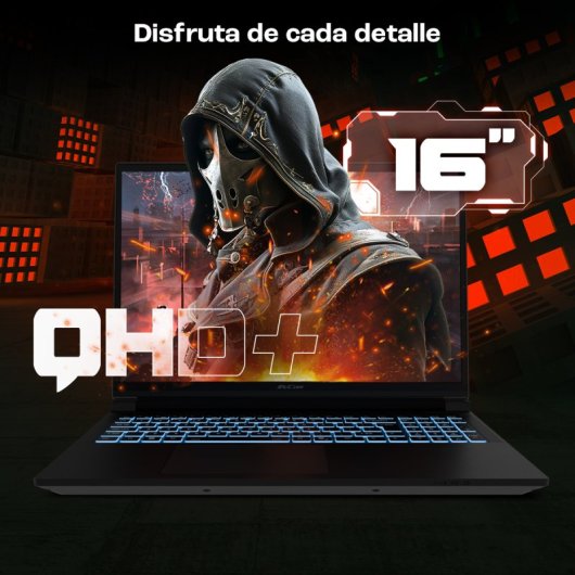 PcCom Revolt 5070 Intel Core i7-14650HX 16"/QHD /32GB/1TB/Windows