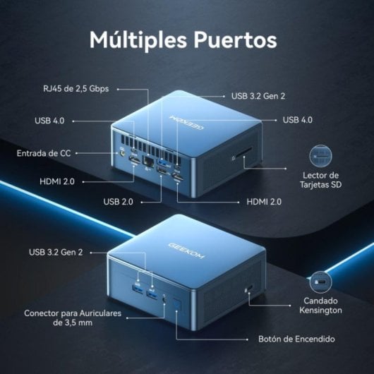 Mini PC GEEKOM Mini IT12 Intel Core i7-1280P 16GB DDR4 512GB SSD Windows 11 Pro