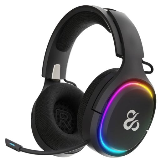 Newskill Aton V2 Black Auriculares Gaming Inalámbricos RGB Bluetooth 5.0 Multiplataforma Negros