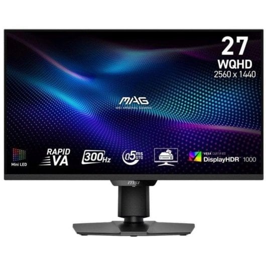 Monitor MSI MAG 274QPF X30MV 27" QHD 300Hz Rapid VA Mini-LED 0,5ms HDR1000