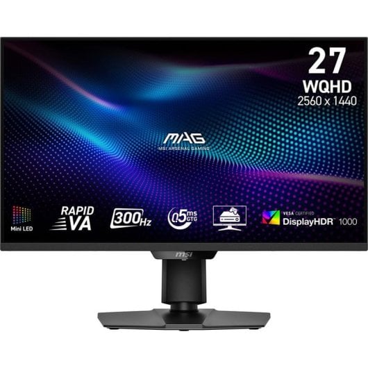 Monitor MSI MAG 274QPF X30MV 27" WQHD 300Hz Rapid VA Mini-LED HDR1000 Quantum Dot