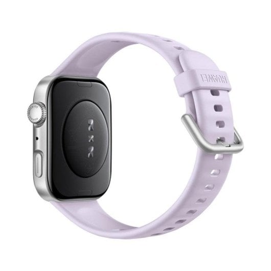 Huawei Watch Fit 4 GPS NFC 38mm AMOLED Silber Lila Wasserdicht 5ATM SpO2 Pulsmesser