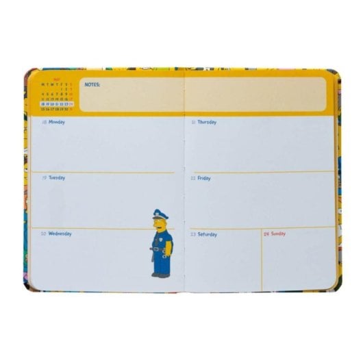 Agenda escolar A6 Tapa dura 17 meses Interior personalizado 248 páginas inglés