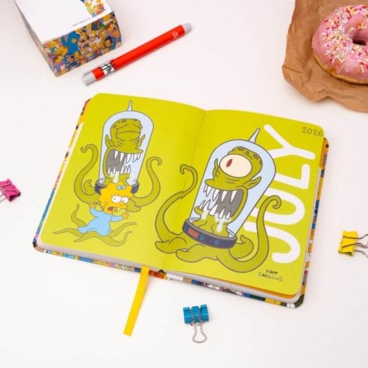 Agenda escolar A6 Tapa dura 17 meses Interior personalizado 248 páginas inglés