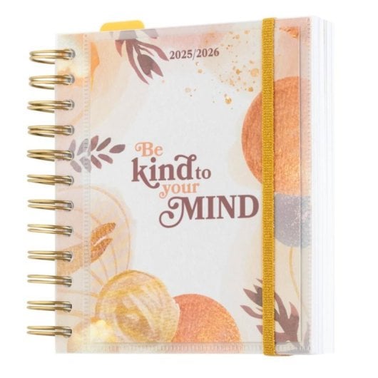 Agenda escolar personalizable 11 meses 14x16cm wire-o 324 páginas papel 100g/m² multilingüe