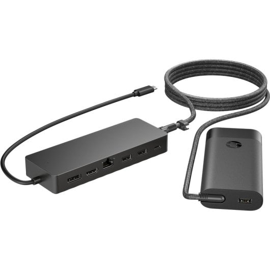 Universal USB-C Hub HP 7 Ports Dual 4K HDMI DisplayPort USB-C Kabel Universal USB-C Hub HP 7 Ports Dual 4K HDMI DisplayPort USB-C Kabel