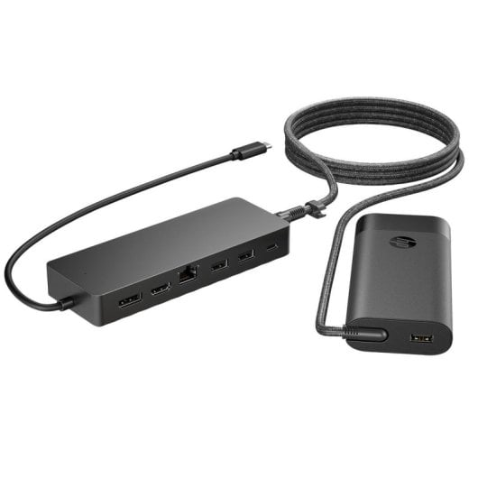 Universal USB-C Hub HP 7 Ports Dual 4K HDMI DisplayPort USB-C Kabel Universal USB-C Hub HP 7 Ports Dual 4K HDMI DisplayPort USB-C Kabel
