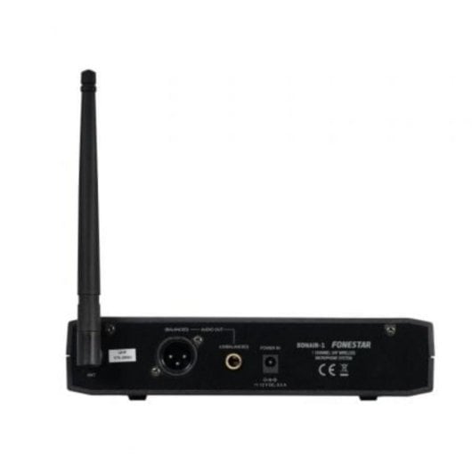 Micrófono Fonestar SONAIR-1M inalámbrico UHF dinámico unidireccional receptor compacto