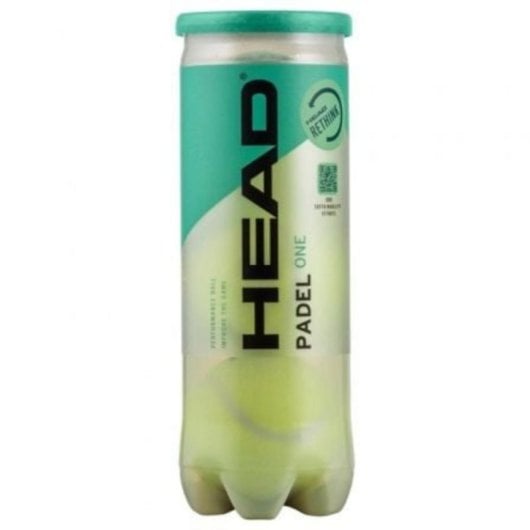 Cajón Pelotas HEAD Padel One 24 Botes de 3 Pelotas Sostenible Alto Rendimiento