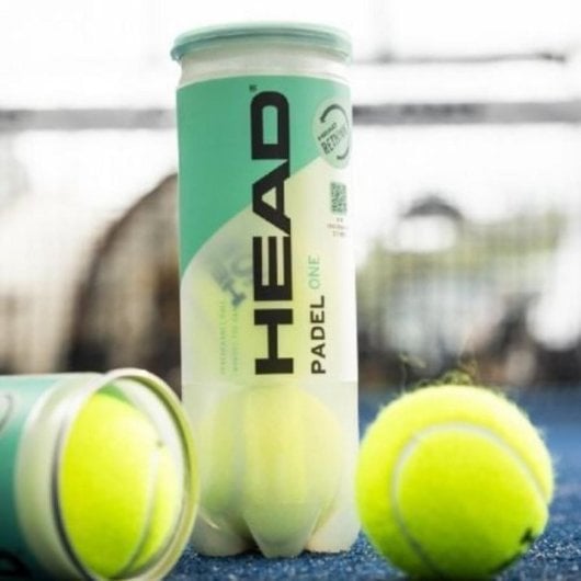 Cajón Pelotas HEAD Padel One 24 Botes de 3 Pelotas Sostenible Alto Rendimiento