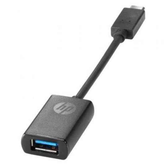 Adaptateur HP N2Z63AA USB-C vers USB 3.0 5Gbps Noir Alt Mode DisplayPort
