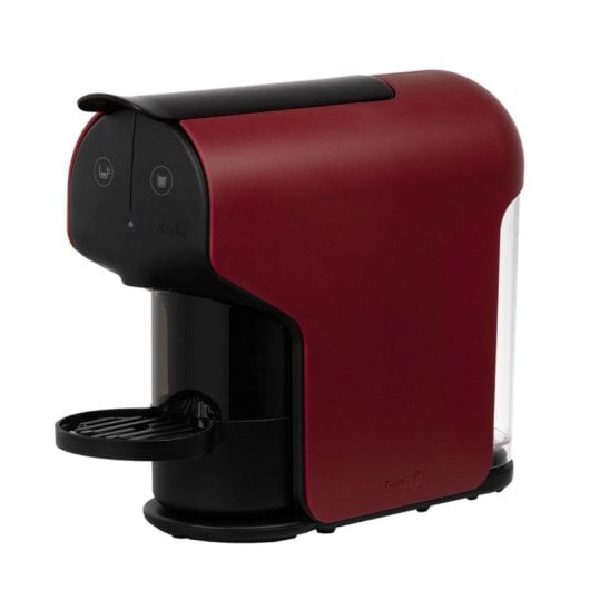 Cafetera Automática Delta Q Quick 0,8L 19 bares multibebidas Rojo con volumen programable
