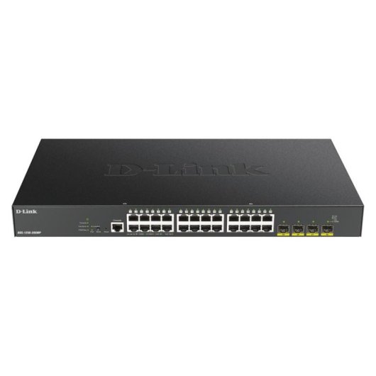 Switch Gestionado D-Link DGS-1250-28XMP 28 Puertos Gigabit PoE+ 4 SFP+ 128Gbps