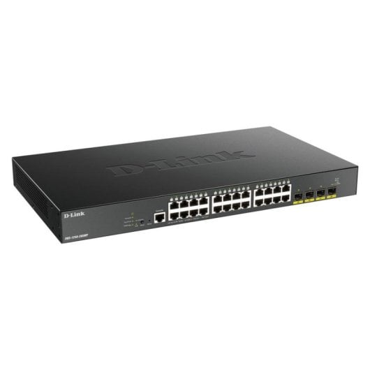 Switch Gestioné D-Link DGS-1250-28XMP 28 Ports Gigabit 24 PoE+ 4 SFP+ 128Gbps Rack