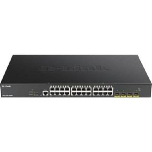 Switch Gestioné D-Link DGS-1250-28XMP 28 Ports Gigabit 24 PoE+ 4 SFP+ 128Gbps Rack