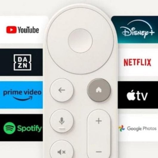 Streamador Google Chromecast Google TV 4K 4GB 32GB Branco Streamador Google Chromecast Google TV 4K 4GB 32GB Branco