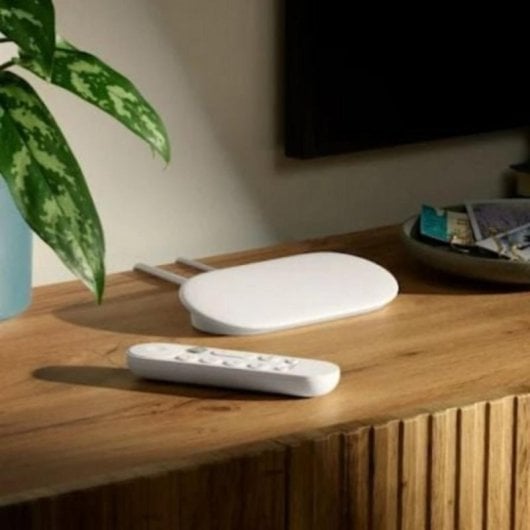 Streamador Google Chromecast Google TV 4K 4GB 32GB Branco Streamador Google Chromecast Google TV 4K 4GB 32GB Branco
