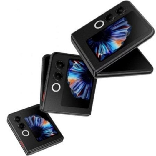 Smartphone ZTE Nubia Flip 8GB 256GB 6.9" AMOLED Doble Pantalla 5G Negro