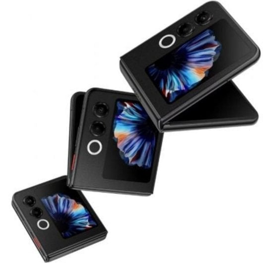 Smartphone ZTE Nubia Flip 8GB 256GB 6.9" AMOLED Doble Pantalla 5G Negro