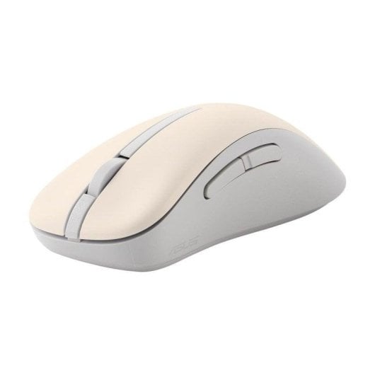 Ratón Asus MD102 Inalámbrico RF Bluetooth 1600 DPI Beige Ergonomía Avanzada