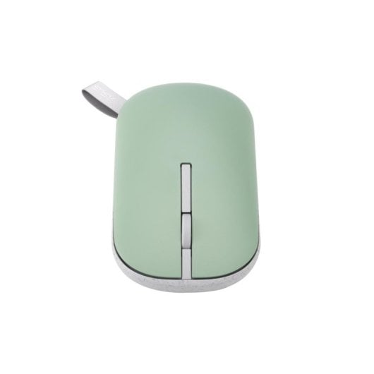 Ratón ASUS Marshmallow MD100 Ambidiestro Óptico 1600 DPI RF Wireless Bluetooth Verde