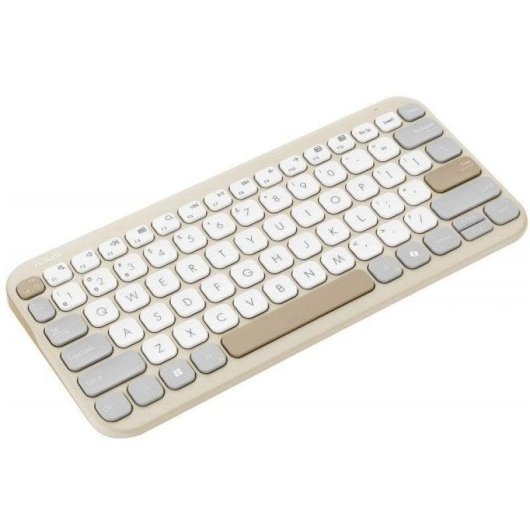 Teclado Asus Marshmallow KW100 inalámbrico ultrafino compacto con scissor keys