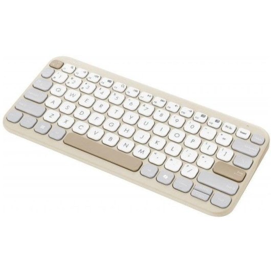 Teclado Asus Marshmallow KW100 inalámbrico ultrafino compacto con scissor keys