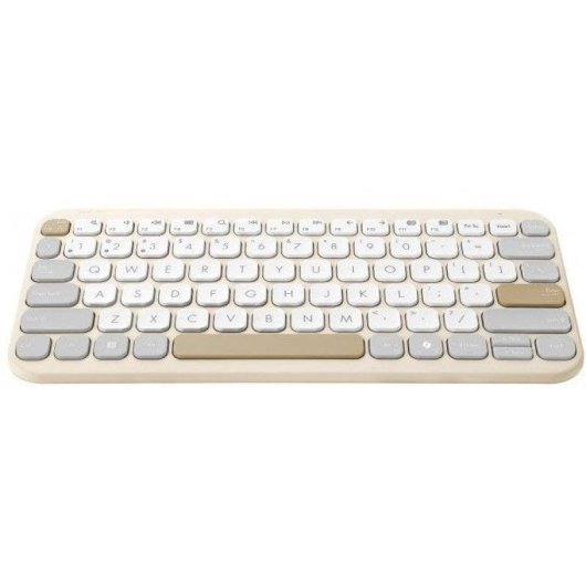 Teclado Asus Marshmallow KW100 inalámbrico ultrafino compacto con scissor keys