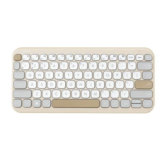 Teclado Asus Marshmallow KW100 inalámbrico ultrafino compacto con scissor keys