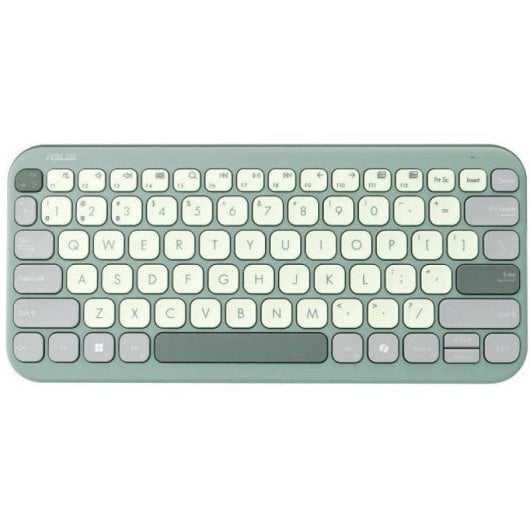 Teclado Asus Marshmallow KW100 sem fios ultrafino Layout PT compacto