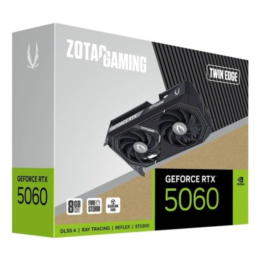 ZOTAC GAMING GeForce RTX 5060 Twin Edge 8GB GDDR7 Reflex 2 RTX AI DLSS4