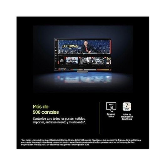 Televisor Samsung Q7F QE43Q7FAAU 43" QLED 4K Ultra HD Smart TV WiFi Negro