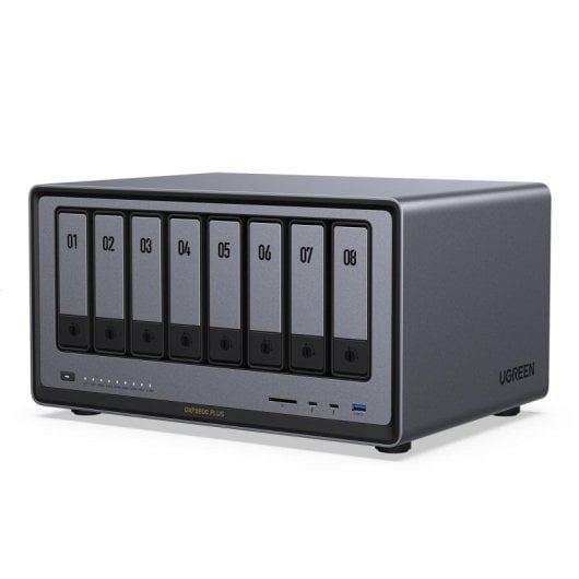 NAS UGREEN NASync DXP8800Plus i5-1235U 8GB DDR5 10GbE 8xSATA 2xM.2 NVMe
