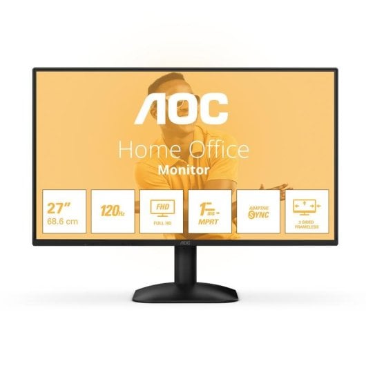 Monitor PC AOC 27B31H 27" Full HD 120Hz IPS 1ms Adaptive Sync Senza Cornici