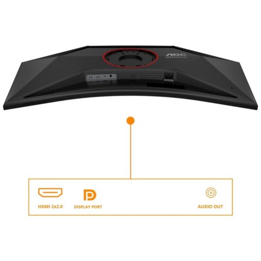Monitor Curvo AOC CU34G4 34" 3440 x 1440 WQHD 180Hz HDR10 Monitor Curvo AOC CU34G4 34" 3440 x 1440 WQHD 180Hz HDR10