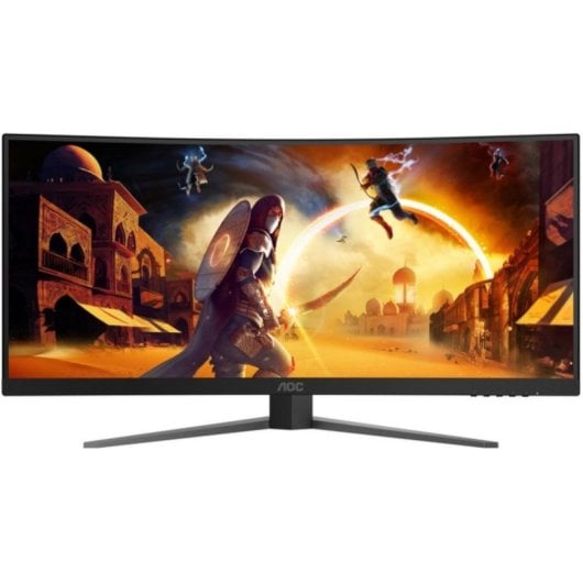AOC CU34G4 34" Curvo WQHD 3440x1440 180Hz HDR10 Fast VA 1ms Negro