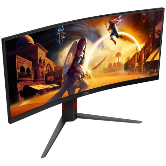 Monitor Curvo AOC CU34G4 34" 3440 x 1440 WQHD 180Hz HDR10 Monitor Curvo AOC CU34G4 34" 3440 x 1440 WQHD 180Hz HDR10