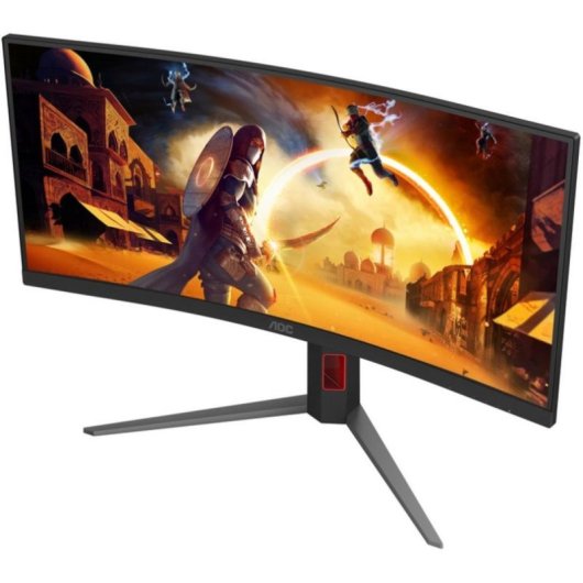 AOC CU34G4 34" Curvo WQHD 3440x1440 180Hz HDR10 Fast VA 1ms Negro