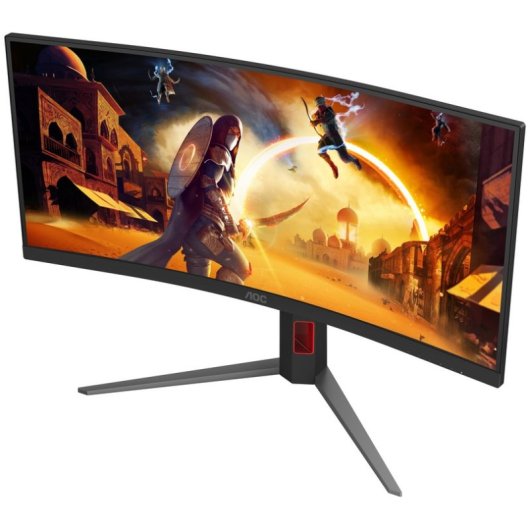 Monitor Curvo AOC CU34G4 34" 3440 x 1440 WQHD 180Hz HDR10 Monitor Curvo AOC CU34G4 34" 3440 x 1440 WQHD 180Hz HDR10