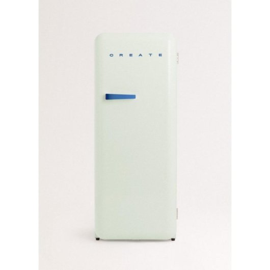 Frigorífico Retro Combi 281L Una Puerta Verde