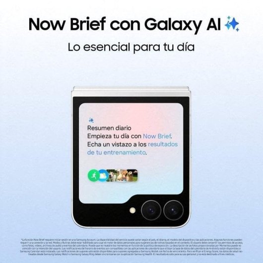Samsung Galaxy Z Flip7 FE 5G 8GB 128GB 6.7" Blanco