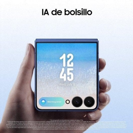 Samsung Galaxy Z Flip7 5G 12GB 256GB 6.9" Azul Intenso