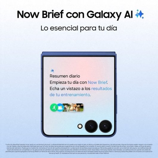Samsung Galaxy Z Flip7 12GB/512GB Negro Oscuro Móvil Plegable con Galaxy AI