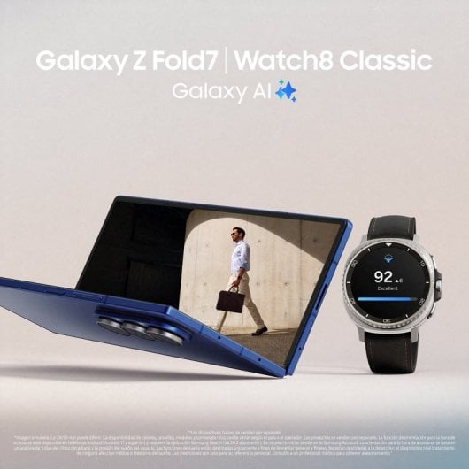 Samsung Galaxy Z Fold7 16GB/1TB Azul Intenso Móvil Plegable con IA